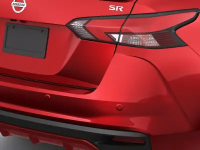 Nissan Versa 2020 3D model