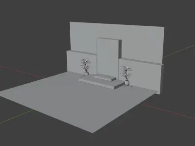 Display Podium 232423082024 3D model