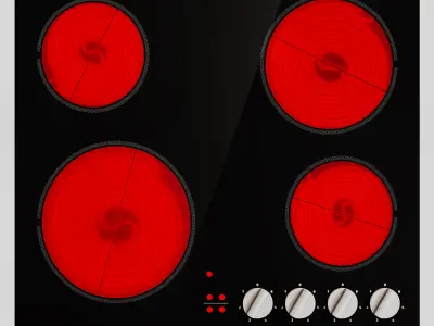 set kitchen appliance gorenje Low-poly 3D model