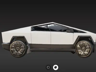 Tesla Cybertruck 3D model from CGTrader