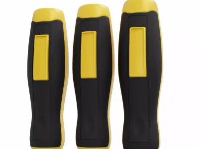 wood chisel-1 3D model