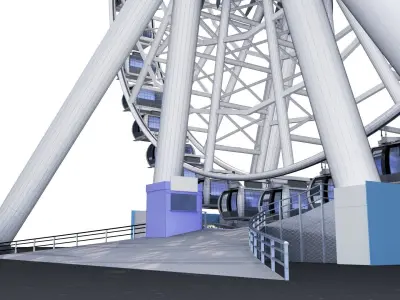 Ferris Wheel 3D model