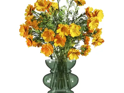 bouquet 3D model 12