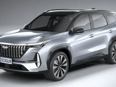 Geely Boyue L 2026 3D model