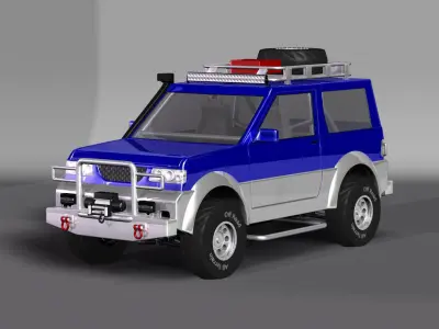 4x4 Off-road 3D model