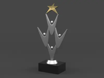 Trophy Cup 3D model