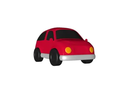toy or mini car 3D print model