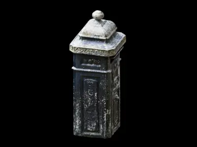 Old Mailbox 3D model