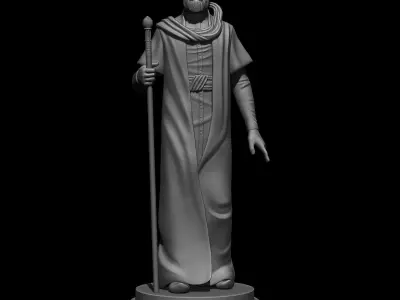 Ali-Shir Navai - Alisher Navoi Statue 3D print model