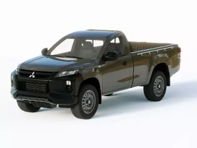 Mitsubishi L200 Regular Cab 2019 3D model