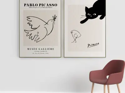 Photo Frame 171 Low-poly 3D model