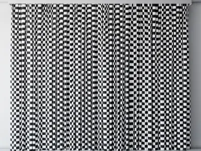 Tulle Low-poly 3D model