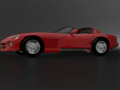 Dodge Viper 92 3D model
