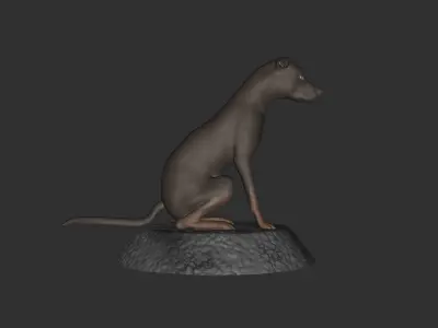 Alfred Dog 3D model