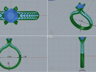 ring code 5 3D print model