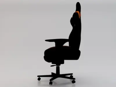 Gaming Chair 05 Low-poly 3D model