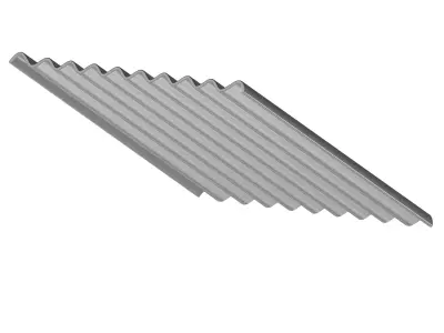 Exquisite Asbestos Sheet 3D print model