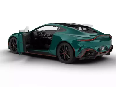 Aston Martin Vantage S 2026 HQ 3d model 3D model