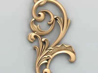 Decor vertical 023 3D model