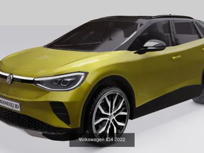 Volkswagen Cars and SUVs 3D Model Pack