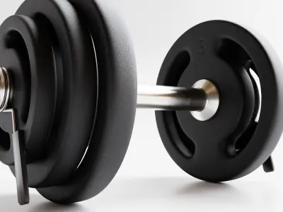 Gym Dumbbell 001 3D model