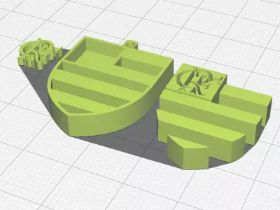 CR Flamengo Keychain 3D print model