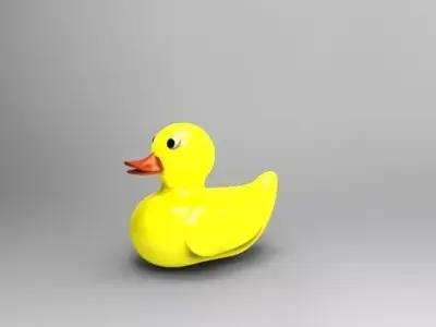 duck rubber Free 3D model