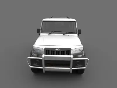Modified Mahindra Bolero Car 3D model