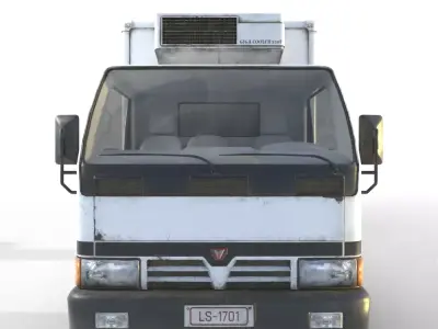 Light Truck Refrigerated 3D model
