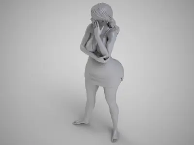 Art of Waiting 3D print model