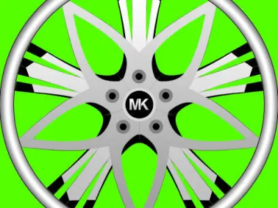 MK Bravado Rims 3D model