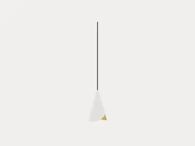 Cornet Lamp Low-poly 3D model