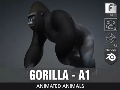 Gorilla-A1 3D model