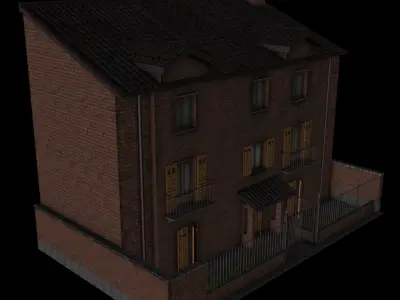 BF Home 03 Brick 3D model