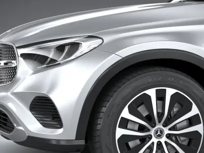 Mercedes-Benz GLC Coupe Basic 2024 3D model