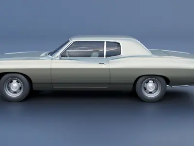 Chevrolet Caprice 1968 3D print model