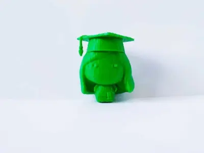 Graduate Girl 3D print model