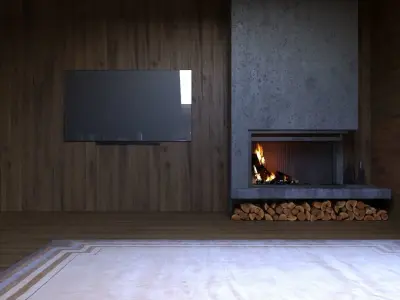 Interior - Loft - 170223 3D model