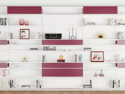 Shelves XY03 2 3D model