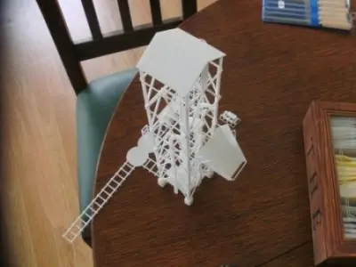 Teudloff coalcrane 135 Free 3D model