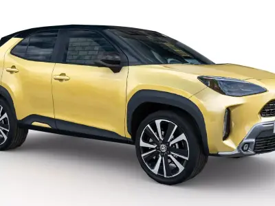 Toyota Yaris Cross 2021 Low-poly 3D model