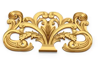 Classic decor ornament 86 3D model