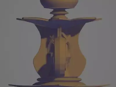 viviana candle holder  3D print model