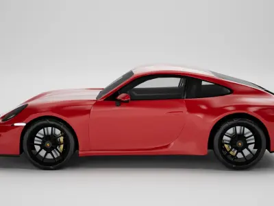 Porsche 911 Carrera GTS  3D model
