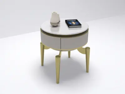 Luxury Bedside Table or Coffee Table  3D model