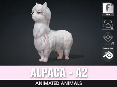 Alpaca-A2 3D model