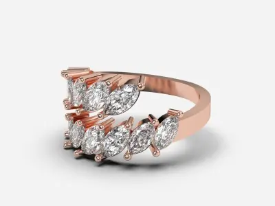 diamond Ring 3D print model