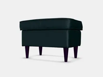 STRANDMON Footstool 1 Low-poly 3D model