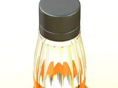 Jack Daniels Bottle 3D model