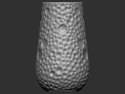 Vase02-3Dprint circle 3D print model